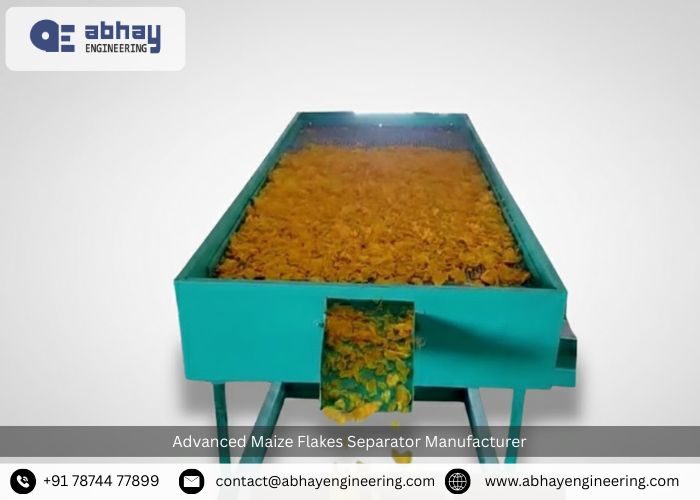 Advanced Maize Flakes Separator Manufacturer