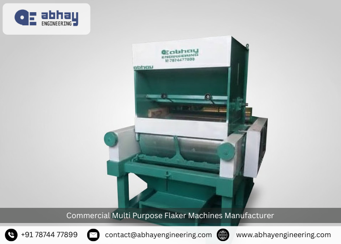 Commercial Multi Purpose Flaker Machines Manufacturer