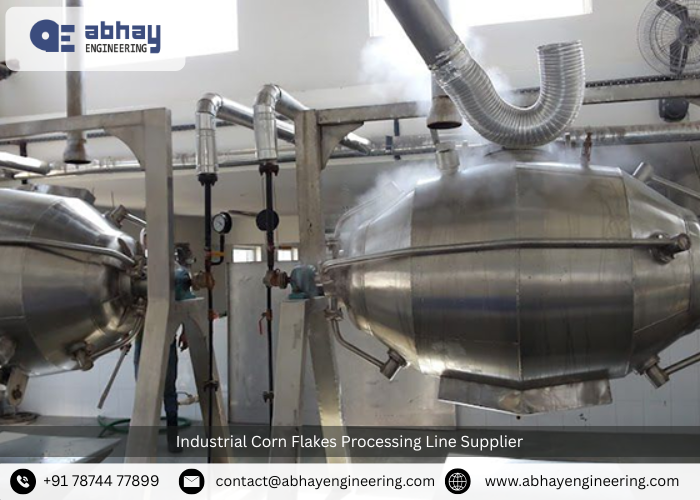 Industrial Corn Flakes Processing Line Supplier