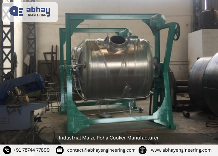 Industrial Maize Poha Cooker Manufacturer