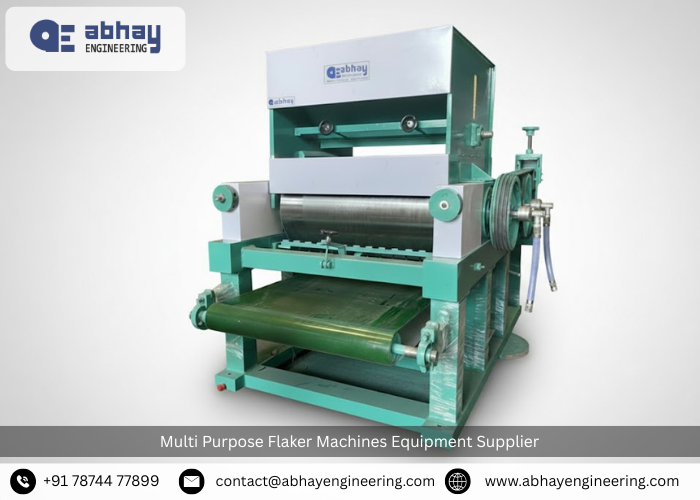Multi Purpose Flaker Machines Equipment Supplier