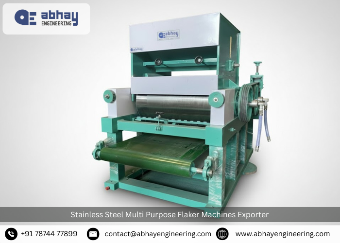 Stainless Steel Multi Purpose Flaker Machines Exporter